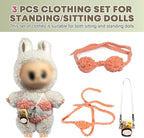 Doll Clothes for Labubu Clothes/for Labubu Outfits,Clothes for Lububu Doll,for Lububu Clothing,for LABUBU Accessories,Boys and Girls Stylish Adorable Labubu Bikini Set