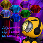 Star Projector Galaxy Light with Bluetooth Music Sync & App Control – 120° Wide 3D Northern Lights Projector for Bedroom, Gaming Room, Sleep Aid, Smart Home Decor, Remote & Timer