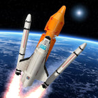Space Exploration Shuttle Toys for 8-12 and 8-14 Years Boys Kids, 1008pcs 7 Models Aerospace Building Set with Heavy Transport Rocket and Launcher, Educational Construction Toy