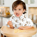 4 Pack Muslin Burp Cloths Shih Tzu Dogs White Cotton Baby Burp Cloths Absorbent Soft Burping Cloth Washcloths for Newborn Boys Girls 22x11 Inch