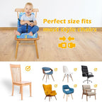 Toddler Booster Seat for Dining Table, 12.6x3.34 Inch Portable High Chair for Travel, Compact Lightweight With Adjustable Straps for Baby (Dinosaur)