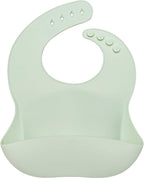 Loulou Lollipop Soft, Waterproof Silicone Feeding Bib