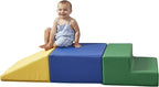 Factory Direct Partners 11618-AS SoftScape Toddler Playtime Climber, Indoor Active Play Structure (3-Piece Set) - Assorted
