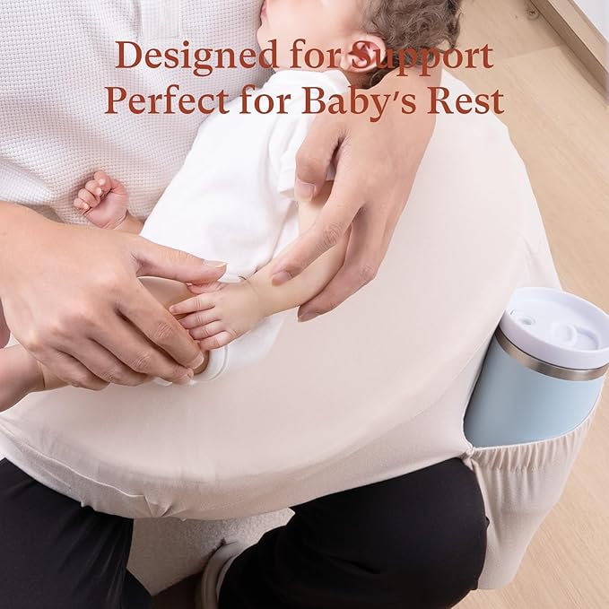 Nursing Pillow Covers ONLY Compatible with My Brest Friend Nursing Pillow (2 Pack Covers-Pillow NOT Included)