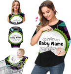 Baby Car Seat Stroller Cover Nursing Cover New Mom Breastfeeding Scarf Soft Stretchy Infant Carrier Cover Car Canopy Coverage