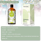 PHATOIL 3.38FL.OZ White Musk Fragrance Oils for Aromatherapy, Essential Oils for Diffusers for Home, Perfect for Diffuser, DIY Candle and Soap Making, DIY Scented Products - 100ml