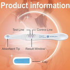 Amplim Early Result Pregnancy Test Sticks | 6 Days Early Detection Pregnancy Tests at Home, 99.99% Accurate, Ultra Sensitive 10 MIU/ml, | Fertility HCG Midstream/Dip Rapid Test (30-Pack)