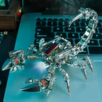 Adult 3D Metal Puzzle, Punk Scorpion Metal Model Set, 3D Puzzle Mechanical Insect Building Blocks, Fun DIY Assembly,high-end Men's Gifts.