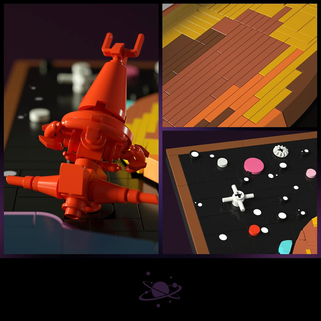 Givenni Art Planetary Exploration Space Building kit, Building Set for Adults, Gift Idea for Sci-Fi and Astronomy Lovers to Build and Hang or Display Freestanding, Home Décor Ideas for Living Room.