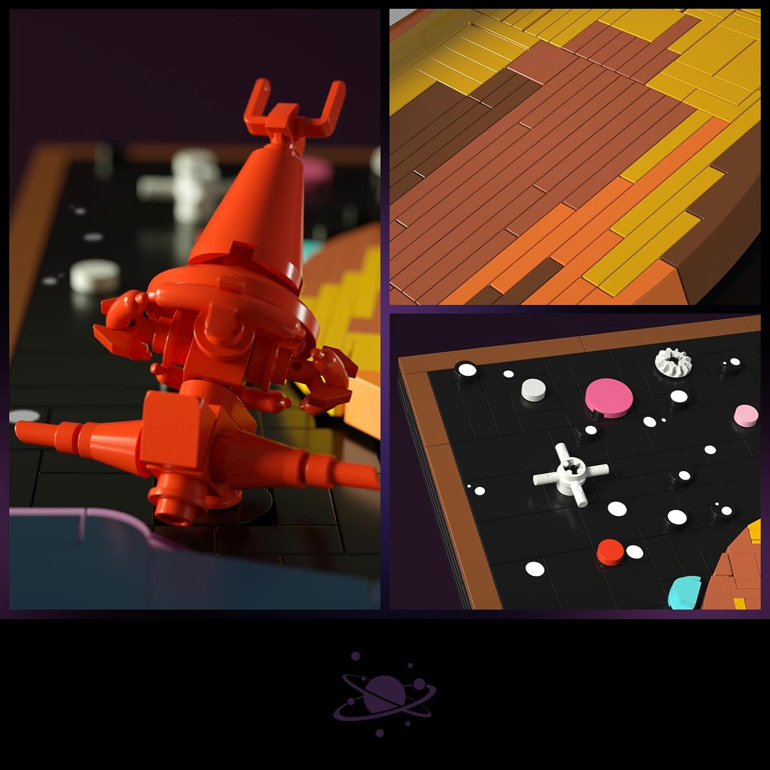 Givenni Art Planetary Exploration Space Building kit, Building Set for Adults, Gift Idea for Sci-Fi and Astronomy Lovers to Build and Hang or Display Freestanding, Home Décor Ideas for Living Room.