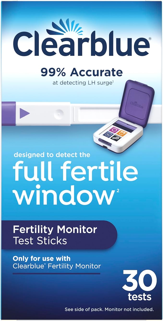 Clearblue Fertility Monitor Test Sticks, 30 Count