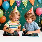 EooCoo Toddler Drawing Toys, 10 Inch LCD Writing Tablet for Kids 2 Pack, Toddler Boys Girls Gifts Drawing Pad, Mess Free Coloring Used for Travel Toys, Learning Activities for 3 4 5 6 Years Old