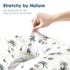 GRSSDER Nursing Pillow Cover Stretchy Minky Removable Nursing Covers for Breastfeeding Pillows, Ultra Soft Comfortable Slipcover for Boy and Girls, Sunny Holiday