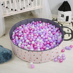 GOGOSO Ball Pits Balls for Toddlers Pack of 50 100 200 Plastics Shape Ball Non-Phthalate Non-BPA Non-Toxic 2.2-Inch Crush Proof Play Balls