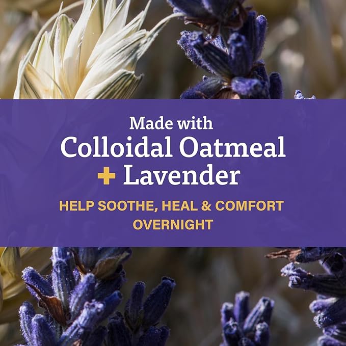 A+D Overnight Healing Diaper Rash Ointment - Soothes, Protects & Relieves Diaper Rash Overnight with Lavender & Colloidal Oatmeal - Healing Ointment for Red, Itchy, Irritated Skin - 3.6oz