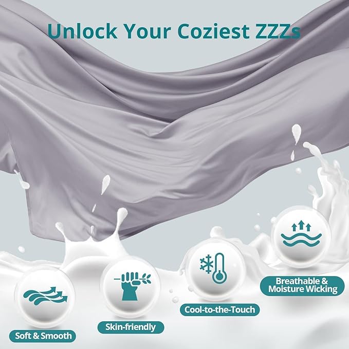 Sasttie Pregnancy Pillows for Sleeping, U Shaped Cooling Full Body Pillow with Removable Cover, Pregnant Women Must Haves, Maternity Essential, Light Grey