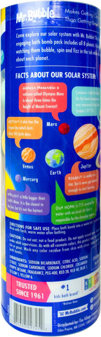 Mr. Bubble Galaxy Bath Bombs, Signature Bubble Gum Scent, Set of 8 Different Bath Bomb Planets