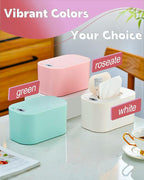 Baby Wipe Warmer, Portable USB Powered Baby Wet Wipes Dispenser Holder with Temperature Control, Paper Towel Heater for Home, Car, Travel (Roseate)