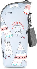 Accmor Baby Bottle Tote Bags, Insulated Breastmilk Cooler Bag, Nursing Bottle Warmer Bag for Nursing Mom Daycare Travel