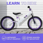 Balance Bike: for Big Kids Aged 4, 5, 6, 7, 8 and 9 Years Old - No Pedal Sport Training Bicycle | 16inch Wheel