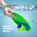 Toss and Catch Ball Set - Indoor Outdoor Toys for Kids Games - Outside Yard Pool Beach Toys for 3 4 5 6 7 8+ Years Old Boys Girls - Classic Birthday Gift - 6 Pack Green