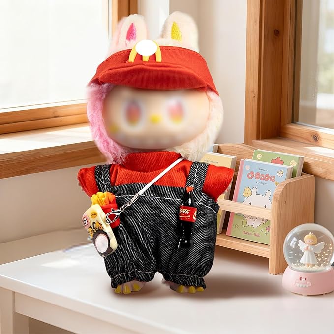 Doll Clothes for Labubu Clothes/for Labubu Outfits,Clothes for Lububu Doll,for Lububu Clothing,for LABUBU Accessories, Boys and Girls Stylish Adorable Labubu Halloween Dolls Clothes