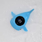 TKY Baby Bath Thermometer with Floating Toys - Digital Water & Room Temperature Monitor, Rechargeable Thermometer with Alerts for Newborn Bath Essentials, Infant Safety