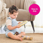 Edushape Soothing Sounds Gift Set - Baby Musical Instruments & Toddler Music Set - Includes Hand Drum, Rain Stick, Shakers, Maracas - Interactive Baby Musical Toys for Kids & Toddlers 18 Months & Up