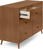 Delta Children Essex 6 Drawer Dresser, Chestnut