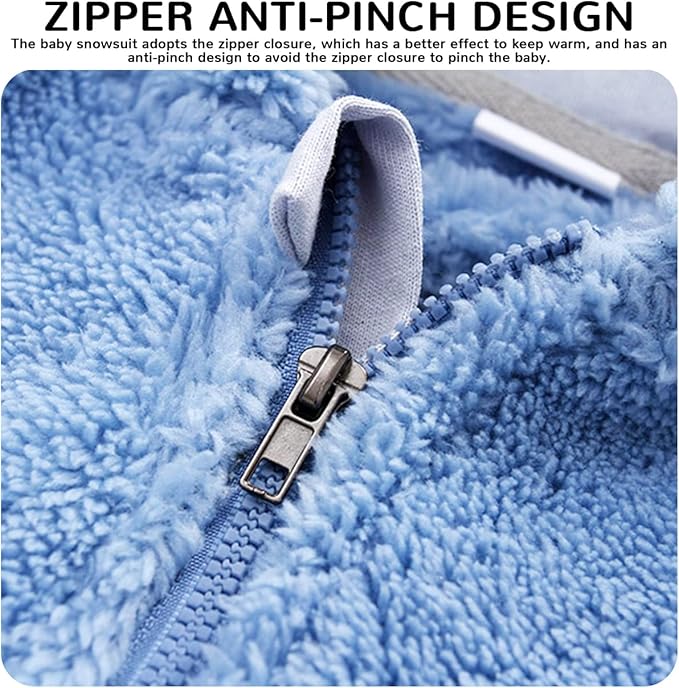 Baby Boy Girl Snowsuit Winter Warm Clothes Coat Infant Jumpsuit Toddler Outfit