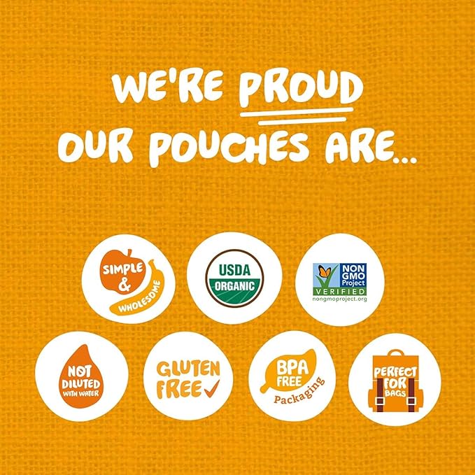 Pumpkin Tree Organics Super Oats & Seeds, Banana & Strawberry, 4 Ounce (Pack of 10)