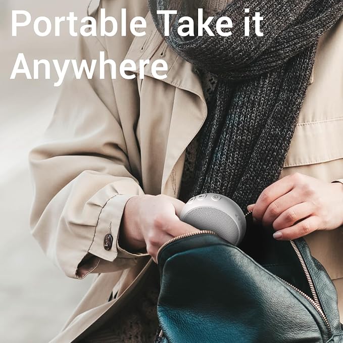 Sleep Sound Machine White Noise Machine with 32 Calming Sounds 36 Volume Levels Pink Brown Noise Machine for Baby Kid Adult with 4 Timer Noise Canceling Machine for Office Privacy (U-White)