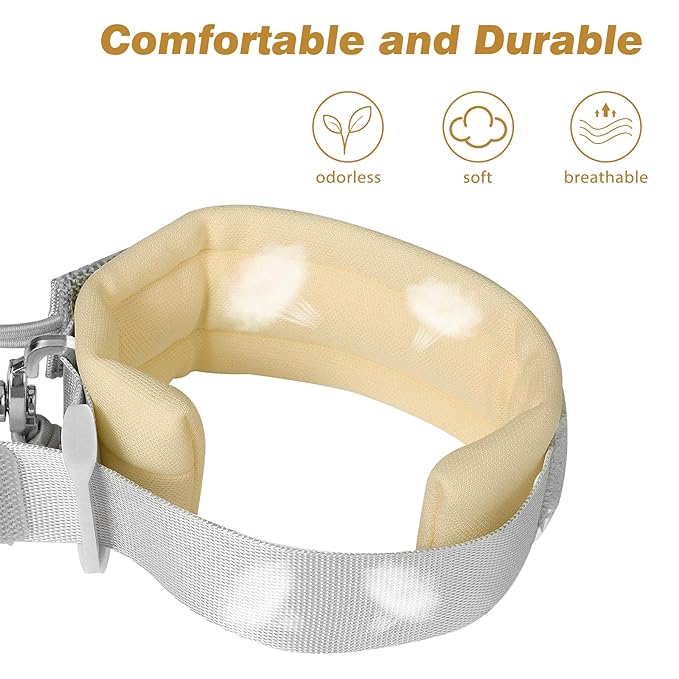 Zooawa Toddler Leash 2Pack, Toddler Kids Harness Anti Lost Wrist Link with Magnetic Lock, Reflective Safety Walking Harness Wristband Leashes for 2,3,4 Years Old Boys Girls, Black + Gold