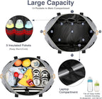 ITIEZY Diaper Bag Tote for Baby - Large Mommy Bag with Portable Changing Pad Pacifier Case, Hospital Bags Travel Baby Bag