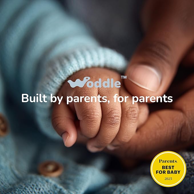 Woddle Multifunctional Smart Baby Changing Pad with Medical Grade Scale for Critical Weight Monitoring + AI App, Noise Machine, Warmer, Night Light, Touchscreen Tracker, All-in-One