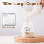 NCVI Replacement Milk Collector Cup Compatible with NCVI Wearable Breast Pump 8111/8131, Breast Pump Accessories, 24mm Flange, 1 PC