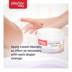 Playtex Baby Diaper Rash Cream, 15 oz. Jar, Dermatologist Tested 40% Zinc Oxide Diaper Cream, Fragrance Free, Hypoallergenic, Free of Dye, Parabens and Phthalates