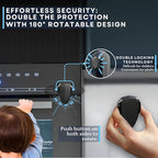 Oven Lock Child Safety, 1 Pack, Oven Door Lock Child Safety, Oven Baby Proofing, Heat-Resistant, Durable & Easy to Install Oven Safety Locks for Toddlers, Baby Proof Oven (Black)