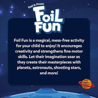 Skillmatics Foil Fun - Space, No Mess Art for Kids, Craft Kits & Supplies, DIY Creative Activity, Travel Toys, Gifts for Boys & Girls Ages 4, 5, 6, 7, 8, 9
