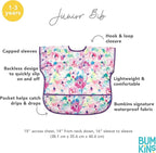 Bumkins Bibs - Toddler Bibs, Waterproof, Large for 1-3 Years, Short Sleeve