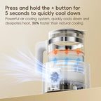 Instant Water Warmer, Formula Make, Baby Milk Warmer Faster Cooling Fan, Baby Bottle Warmer with LCD Display, Breastmilk Warmer Accurate Temperature Control, 24/7 Keep Warm, Electric Tea Kettle,Coffee