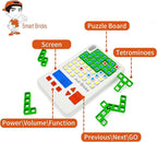 Super Brain Teaser Puzzles for Kids and Adults, Block Pattern Matching Puzzle Games with 1000+ Challenges, STEM Toys Birthday Gifts for Boys and Girls, Travel Games for Road Trips.