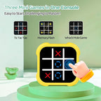 Electronic Tic Tac Toe Game - Electronic Puzzles Portable Handheld Games, 3-in-1 Tic Tac Toe Bolt Game Travel Tic Tac Toys for Educational Memory Growth, Infinite Tic-Tac-Toe Board Games for Ages 3+