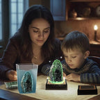 GobiDex Geodes Crystal Growing Kit for Kids, 24-Hour Fast Crystal Growth, Science Experiments Kit with Display Cases - DIY STEM Toys, Educational Gifts for Boys&Girls Ages 8-12,Geology Rock Collection