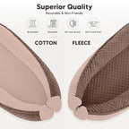 Baby Lounger - Infant Lounger Pillow for Newborn 0-24 Months, Soft, Breathable & Portable Baby Lounger Pillow for Boys & Girls, Cozy Baby Floor Seat for Home & Travel (Sand)