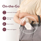 Momcozy Ultra-Thin Disposable Nursing Pads, Ultra-Absorbent and Breathable Portable Breast Pads for Mothers, Keep Dry Continuously, Make Breasts Light and Unburdened, Individually Packaged（60 Count）