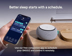 SNOOZ Smart White Noise Sound Machine - Real Fan Inside for Non-Looping White Noise, Sleep Aid for Adults, Travel, Sleeping, Bedroom, Portable, Baby Registry Essential - Cloud