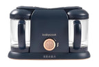 BEABA Babycook Duo 4 in 1 Baby Food Maker, Puree Steamer and Blender for Purees, Grinder with Auto Steam Cooking, Lrg 9.1 Cup Capacity, Makes 54 Servings in 20 Mins, Midnight