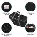 Car Seat Travel Bag Fit Graco SnugRide 35 Lite and Base, Chicco KeyFit 30 and Base, Car seat Bags for Air Travel, Padded Infant Carrier Bag with side pocket and Protective Feet, Extra small Bag