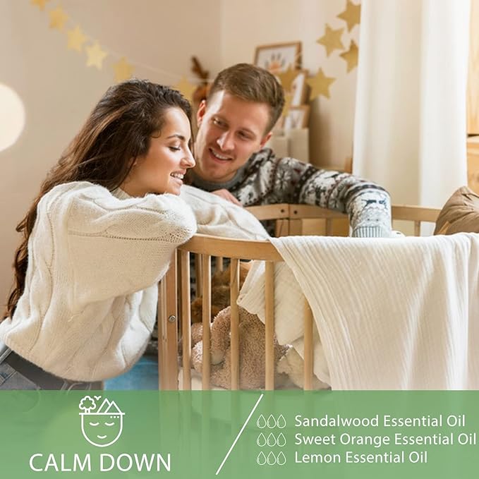 PHATOIL 3.38FL.OZ Sandalwood Fragrance Oils for Aromatherapy, Essential Oils for Diffusers for Home, Perfect for Diffuser, Yoga, Skin Care, DIY Candle and Soap Making - 100ml